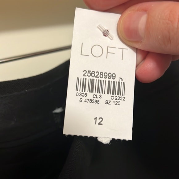 LOFT Julie black trouser pants - Picture 5 of 5